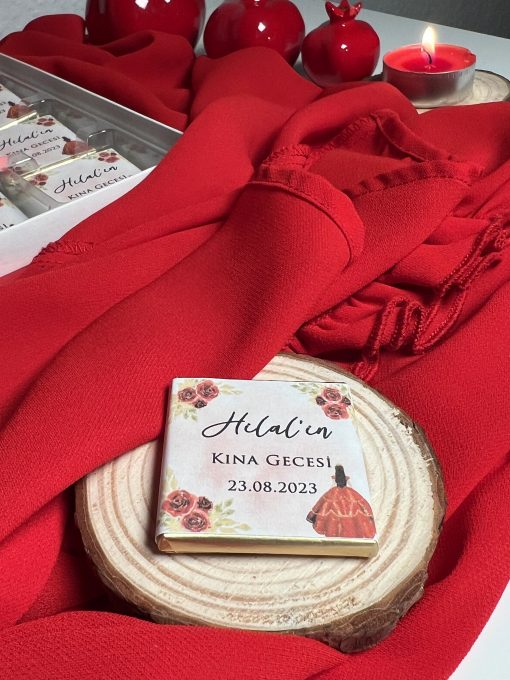 Personalisierte Schokobox Kina, Henna – Bild 4